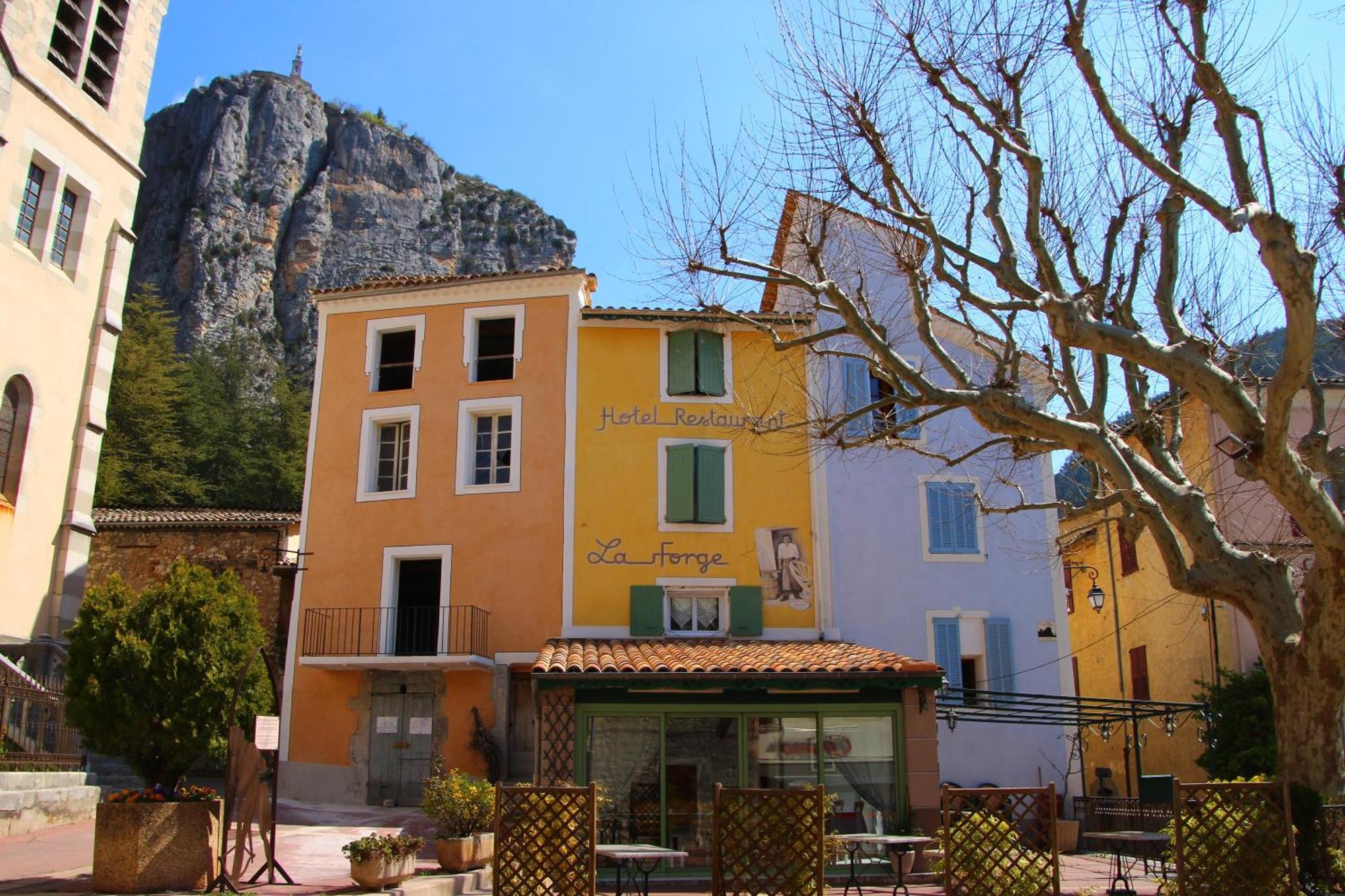 Hotel Restaurant La Forge Castellane Exterior foto